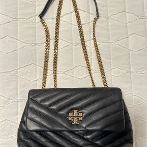SMALL KIRA CHEVRON CONVERTIBLE SHOULDER BAG